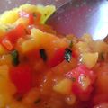SilasMommy's cooksnap of when they made mango habanero salsa.