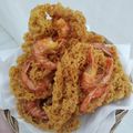 Cooksnap dari Nixma Ilmie untuk resep Kremesan renyah bersarang ala Tintin Rayner