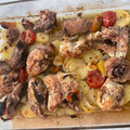 El cooksnap de Débora Cantero Martínez cuando hizo Pollo troceado al horno con patatas.