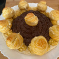 El cooksnap de tapese cuando hizo Tarta de Saint Honore o de profiteroles.