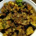 Bushra Mazhar's cooksnap of when they made Began Aloo.