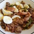 El cooksnap de Paola González cuando hizo Calamares, verduras y huevo - Crock Pot.