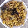 Sunanda Das's cooksnap of when they made মুড়ি ঘণ্ট (muri ghonto recipe in Bengali).