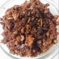 Cooksnap của Moon Yang khi họ làm theo món Thịt kho mắm ruốc