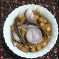 Kajal का कुकस्नैप जब उन्होंने सफेद चना चाट (safed chana chaat recipe in Hindi) बनाया था।