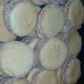 El cooksnap de Sofia Medina cuando hizo Alfajores de maicena.