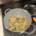 Maria Simkins's cooksnap of when they made Italian Wedding Soup.