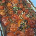 El cooksnap de Fer en la Cocina cuando hizo Tomates cherry confitados.