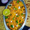 Mamta Pandya's cooksnap of when they made પનીર ભૂરજી (Paneer Bhurji Recipe In Gujarati).