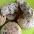 El cooksnap de sandra cuando hizo Pancitos de harina de garbanzos y fécula de mandioca.