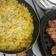 El cooksnap de Gi cuando hizo Arroz primavera con azafrán.
