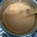 El cooksnap de Diego Castaneda cuando hizo Crema de jaiba.