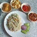 sandhya Dutta 's cooksnap of when they made চটজলদি ফ্রাইড রাইস(chatjoldi fried rice recipe in Bengali).