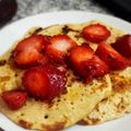 El cooksnap de Natagaso cuando hizo Panqueques de avena y plátano.