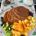 El cooksnap de Alexis cuando hizo Tortitas de avena y plátano fit (muy fácil) 🍌🍓.
