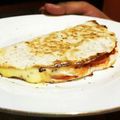 Ryan's cooksnap of when they made Pizza- dillas!!!.