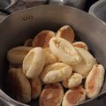 El cooksnap de Silvia Reynoso cuando hizo Chipitas de almidón.