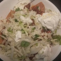 El cooksnap de Keyla Lorenzo cuando hizo Nachos llenadores con carne, chorizo y papas..
