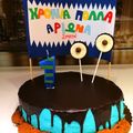 Cooksnap από maylonayla στη συνταγή Εύκολη τούρτα cookie monster