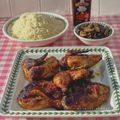 Cooksnap DyaKakgerl semasa beliau membuat [Ayam] Ayam Bakar Cajun.