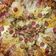 El cooksnap de Eleana Giler cuando hizo Pizza cuatro quesos y salsa boloñesa al carbón.