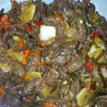 Cooksnap dari Anaphalis javanica untuk resep Slice beef Sambal Mattah