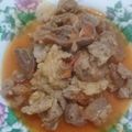 Cooksnap của Quế Trân khi họ làm theo món Gân bò hầm chua ngọt