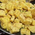 Nilima Pandya's cooksnap of when they made Vati dal na khaman.