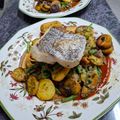 El cooksnap de SuperDesyLaChef cuando hizo Bacalao al horno con tomate y patatas.