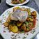 El cooksnap de SuperDesyLaChef cuando hizo Bacalao al horno con tomate y patatas.