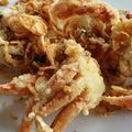 รูป Cooksnap ของ piya peipei เมื่อเขาทำ ปูนิ่มทอดกระเทียม