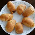 Agata's cooksnap of when they made Azie's Cheese Steak Croissants.