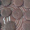 El cooksnap de Mariela Velasco cuando hizo Alfajores de algarroba.