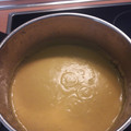 El cooksnap de DMORA cuando hizo Crema de calabaza.