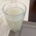 El cooksnap de AnaLi cuando hizo Agua de pepino con limón y chía.