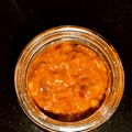 Bushra Mazhar's cooksnap of when they made Chinese schezwan sauce.