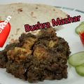 Bushra Mazhar's cooksnap of when they made Bhajhi gosht.