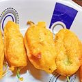 Hema ahara का कुकस्नैप जब उन्होंने मिर्च के पकौड़े (mirch ke pakode recipe in Hindi) बनाया था।