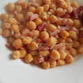 El cooksnap de Vanesa Perez cuando hizo Garbanzos con beicon.