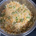 El cooksnap de Yessica Cárdenes cuando hizo Arroz tres delicias. Thermomix.