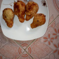 Mom mufeedah's cooksnap of when they made Stuffed sweet potatoe drumsticks.