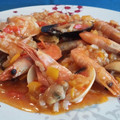 El cooksnap de Disfruta cocinando con Fernando cuando hizo Paella de marisco.