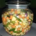 Cooksnap dari Buk'e FaFa untuk resep Acar Mentah Timun Wortel Nanas