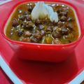 Mamta Roy का कुकस्नैप जब उन्होंने काले चने की घुघनी (kale chane ki gughni recipe in hindi) बनाया था।