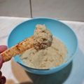 El cooksnap de antito vb cuando hizo Hummus de arvejas.