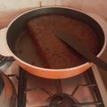 El cooksnap de Florencia Piñeiro cuando hizo Bizcochuelo chocolate en olla essen.