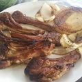 El cooksnap de Marivell Contreras cuando hizo Chuletas de cordero al romero.