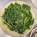 菜菜 的 燙青菜•地瓜葉 cooksnap