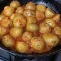 El cooksnap de Tita Ramirez cuando hizo Papas de galeana en salsa.