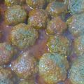 El cooksnap de Cyntia Talco cuando hizo Albóndigas en salsa.